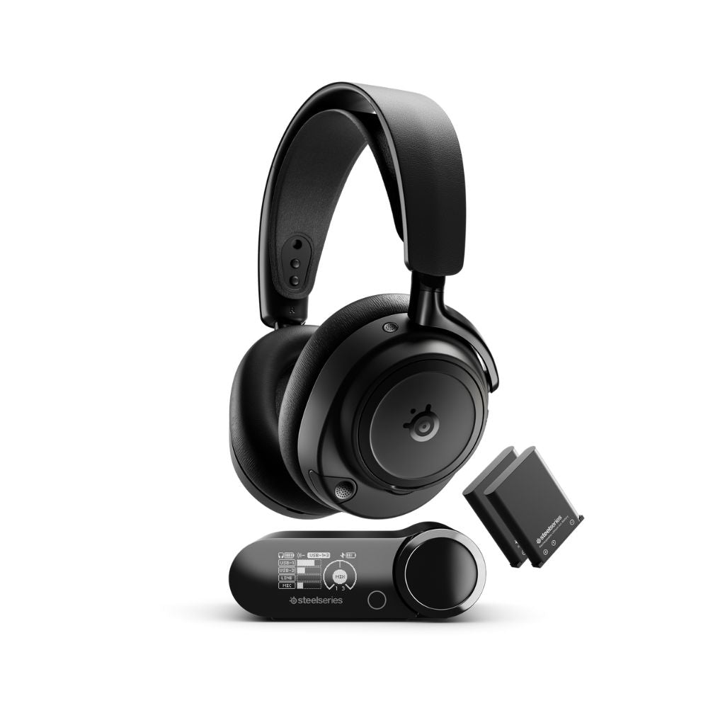 אוזניות גיימינג אלחוטיות Steelseries Arctis Nova Elite