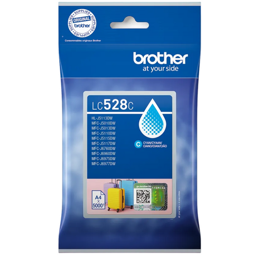 ראש דיו כחול מקורי 5,000 דף BROTHER LC-528C