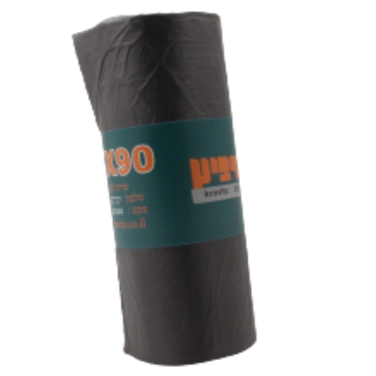אשפתון שחור HD בגליל 75*90 50 יח' '13 מיק'