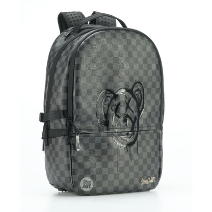 תיק גב Street Art Silver Bear Pu