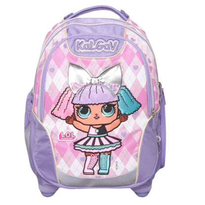 תיק גב אורטופדי X-Bag קל גב LOL ורוד - דגם 2024