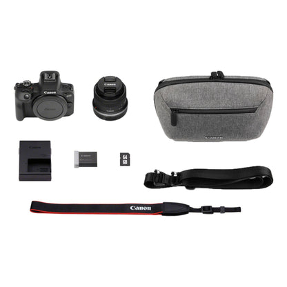ערכת מצלמה + Canon Mirrorless R100+RF 18-45+SD Card 64g
