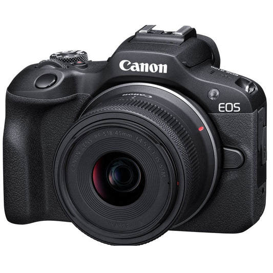 מצלמת Canon Mirrorless R100 + RF 18-45 + RF 55-210