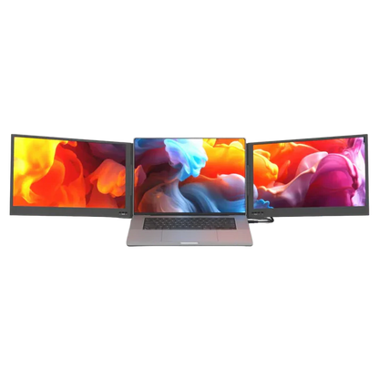 זוג מסכים ניידים 15.6" Ofiyaa Tri-Screen S2 Pro Max