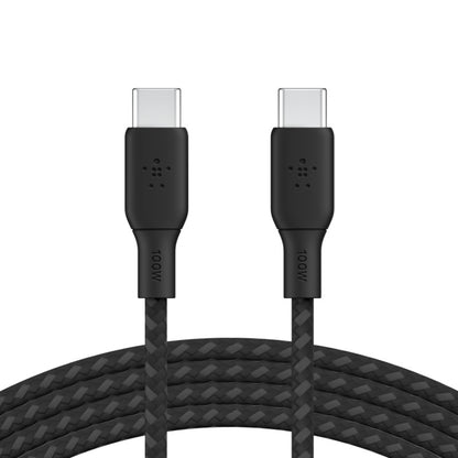 כבל 2 מטר USB-C ל-Belkin USB-C שחור