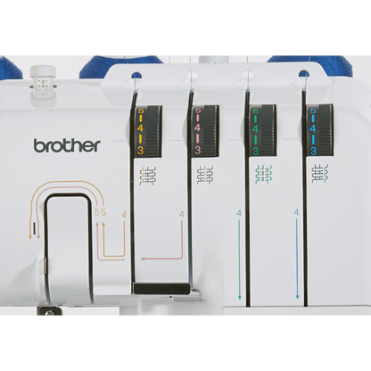 מכונת תפירה Brother 2104D Overlocker-White