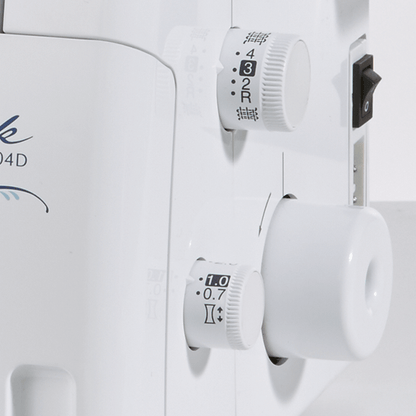 מכונת תפירה Brother 2104D Overlocker-White