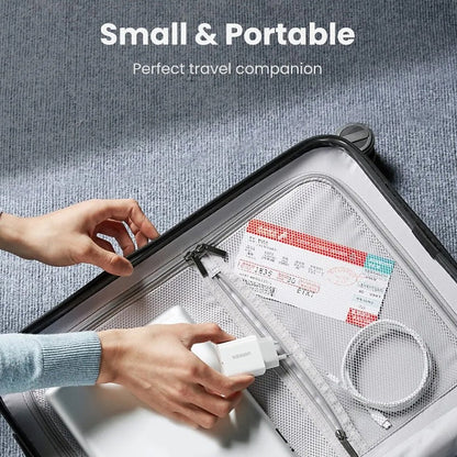 מטען קיר Ugreen X514 20W GaN – קומפקטי, כפול ומהיר במיוחד