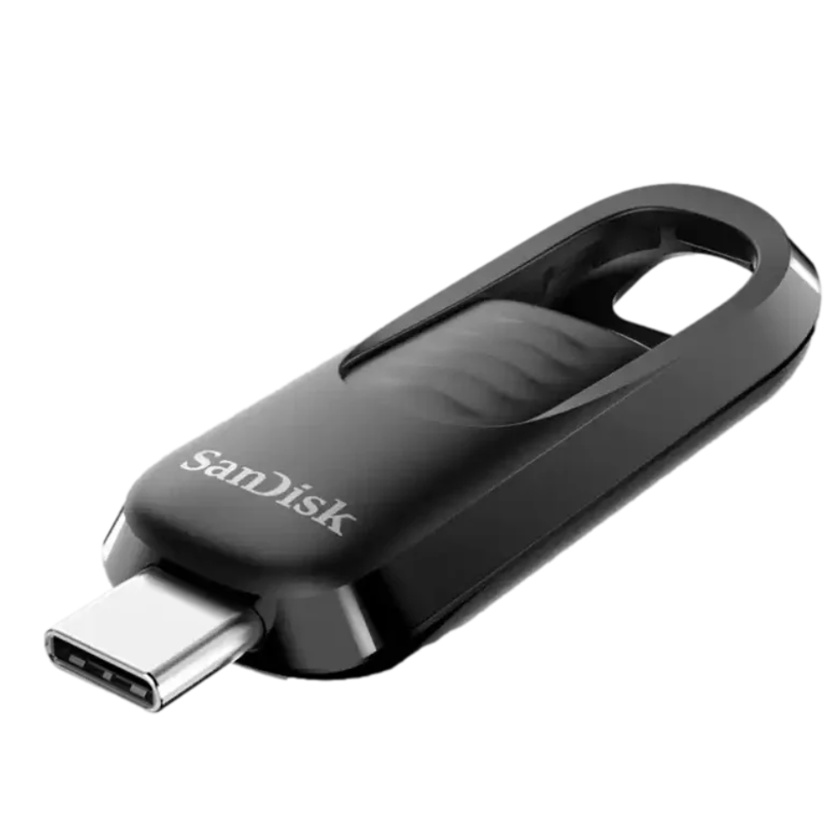 התקן נייד SanDisk Ultra Slider USB Type-C Z480 256GB USB3.2