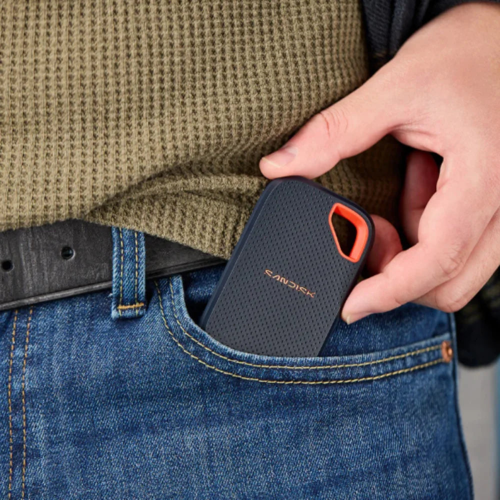 כונן SSD נייד דגם Extreme Portable SSD V3 בנפח 2TB SanDisk