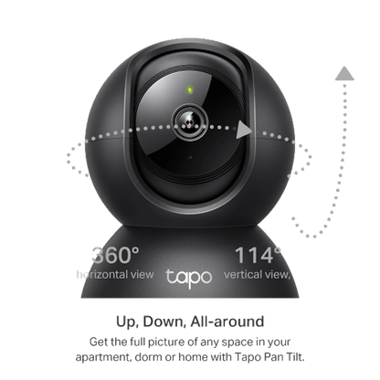 מצלמת אבטחה 360° Tapo C211 3MP מבית TP-LINK