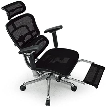 כיסא-ארגונומי-עם-משענת-רגליים-comfort-uk-ergohuman-luxury-שחור