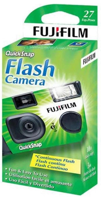 מצלמה חד פעמית 27 תמונות FujiFilm QuickSnap Flash 400