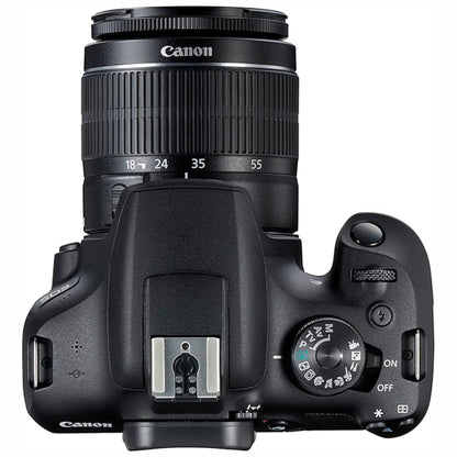 ערכת מצלמה + Canon DSLR 2000D + EF 18-55 IS + SD 16GB SEE