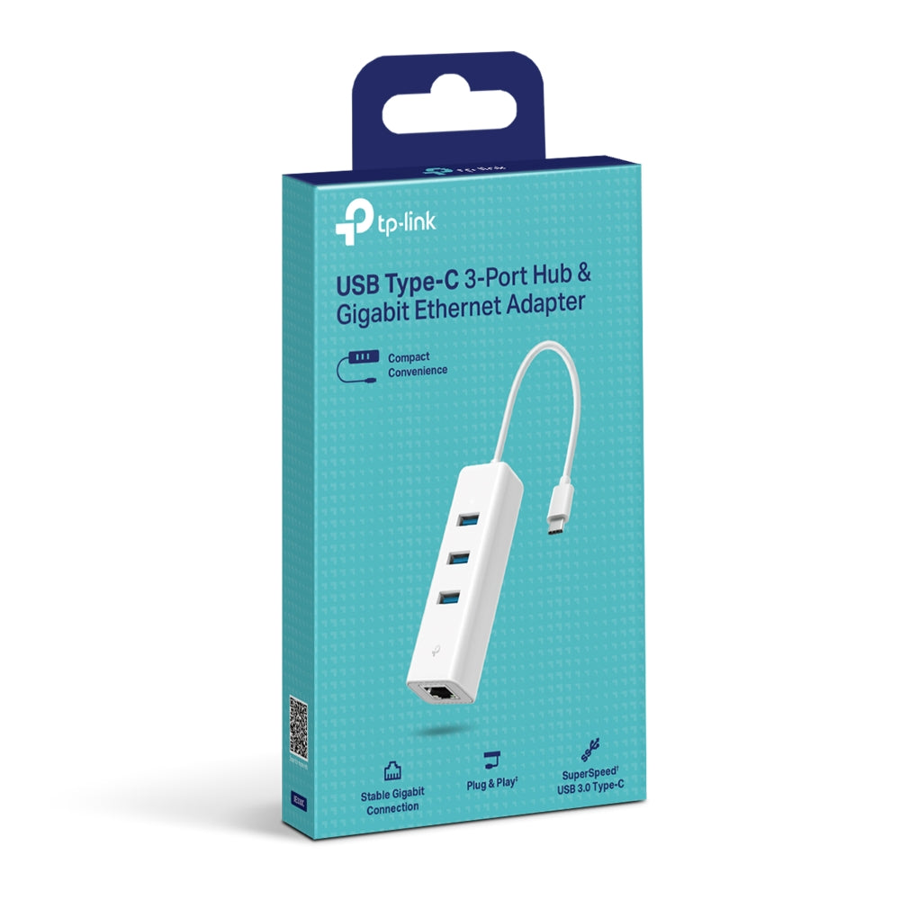 מפצל UE330C USB Type-C 3-Port Tp-link