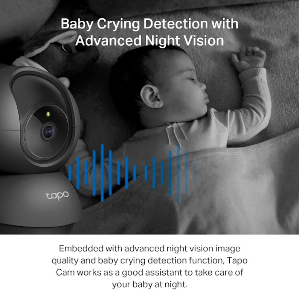 מצלמת אבטחה 360° Tapo C211 3MP מבית TP-LINK