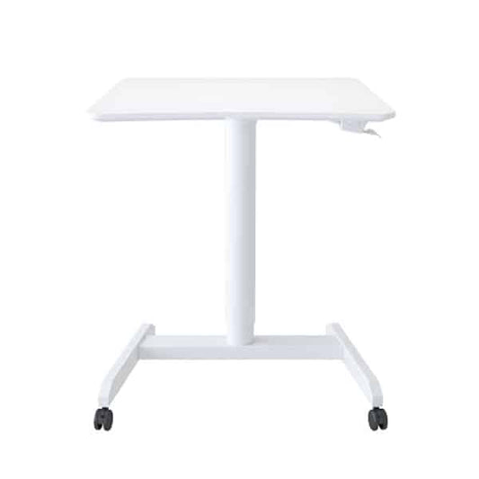 שולחן מתכוונן פנאומטי עם גלגלים - Mini