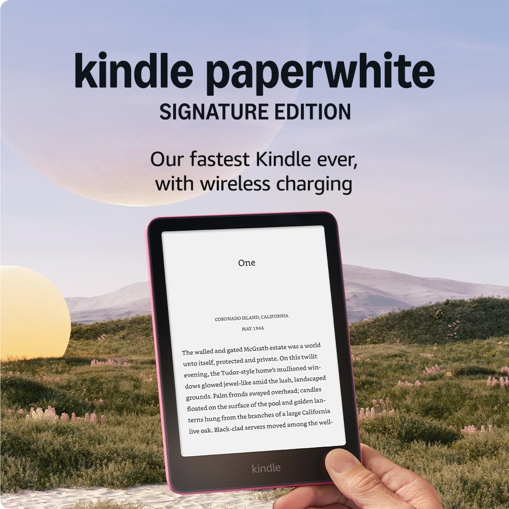 קורא ספרים Kindle PPW S.Edition-Raspberry 7/32/12th-no ADS