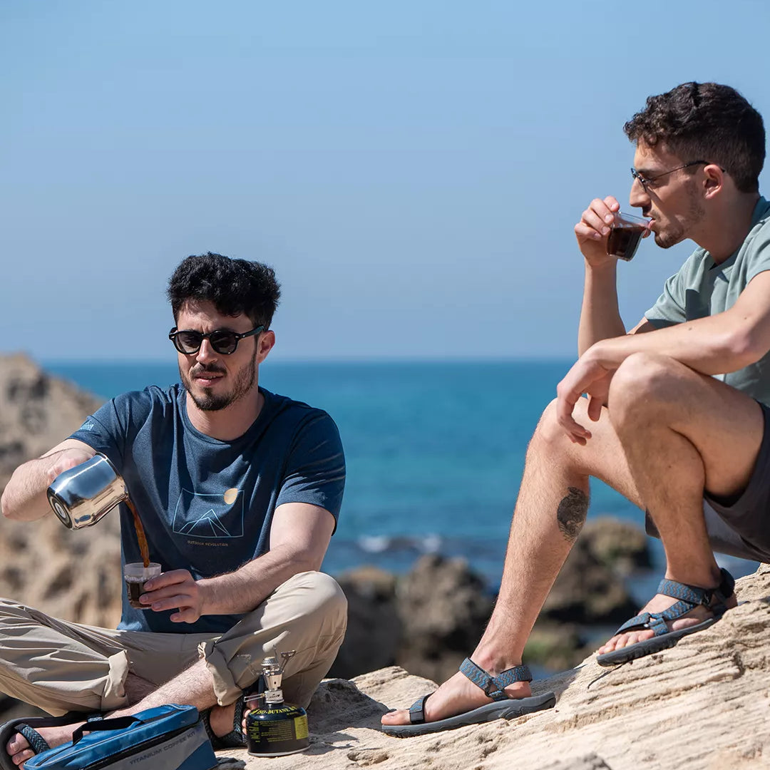 ערכת קפה זוגית בתיק Outdoor Revolution