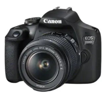 ערכת מצלמה + Canon DSLR 2000D + EF 18-55 IS + SD 16GB SEE