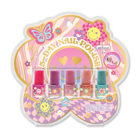 ערכת יצירה ציפורניים Hot Focus 5 Day Nail Polish