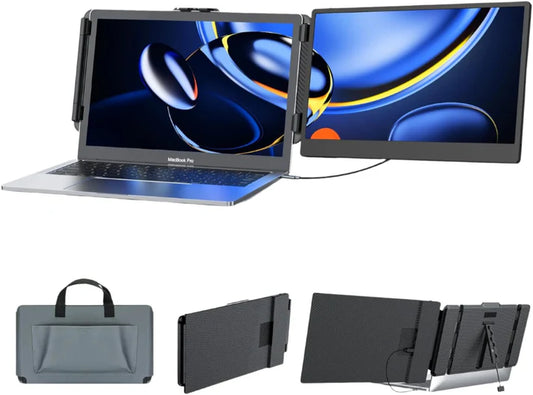 מסך נייד 14" Ofiyaa Dual Screen S1