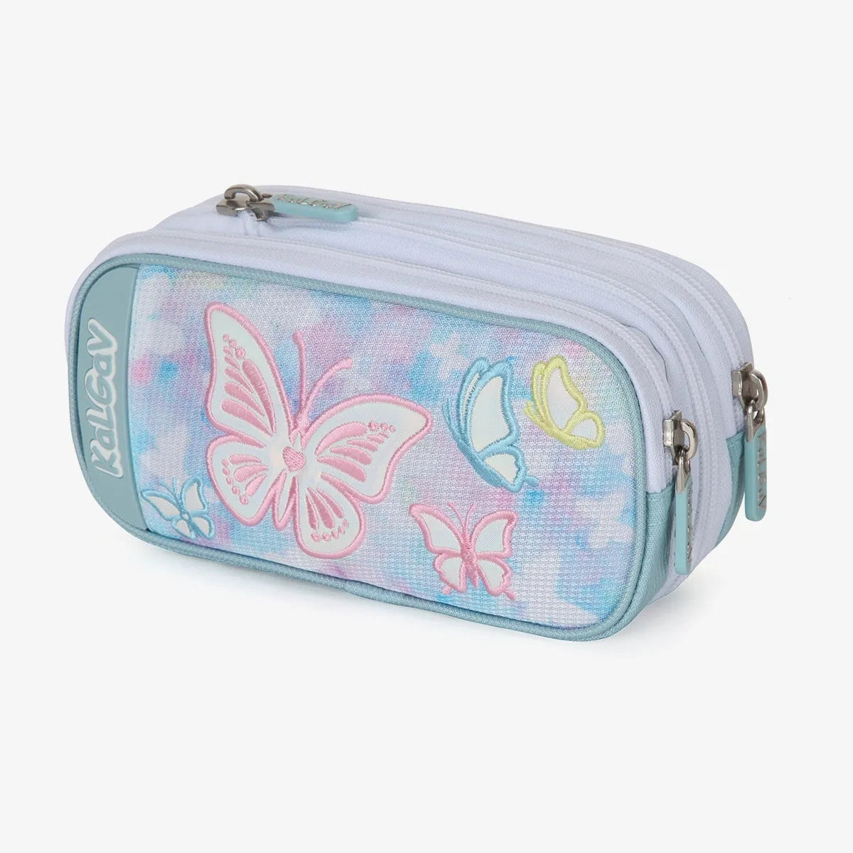 קלמר 2 תאים מתרחב BUTTERFLY ורוד בהיר 785676