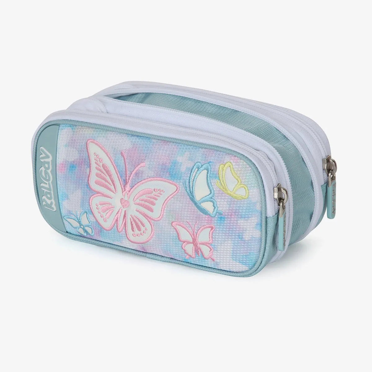 קלמר 2 תאים מתרחב BUTTERFLY ורוד בהיר 785676