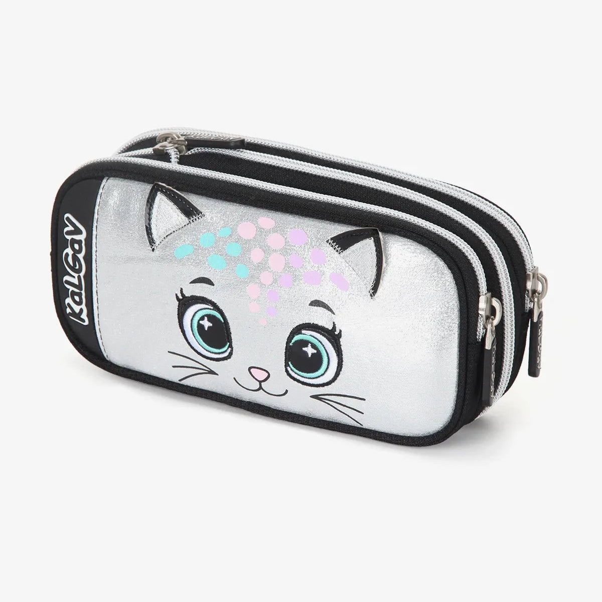 קלמר 2 תאים מתרחב CAT שחור/כסוף 785678