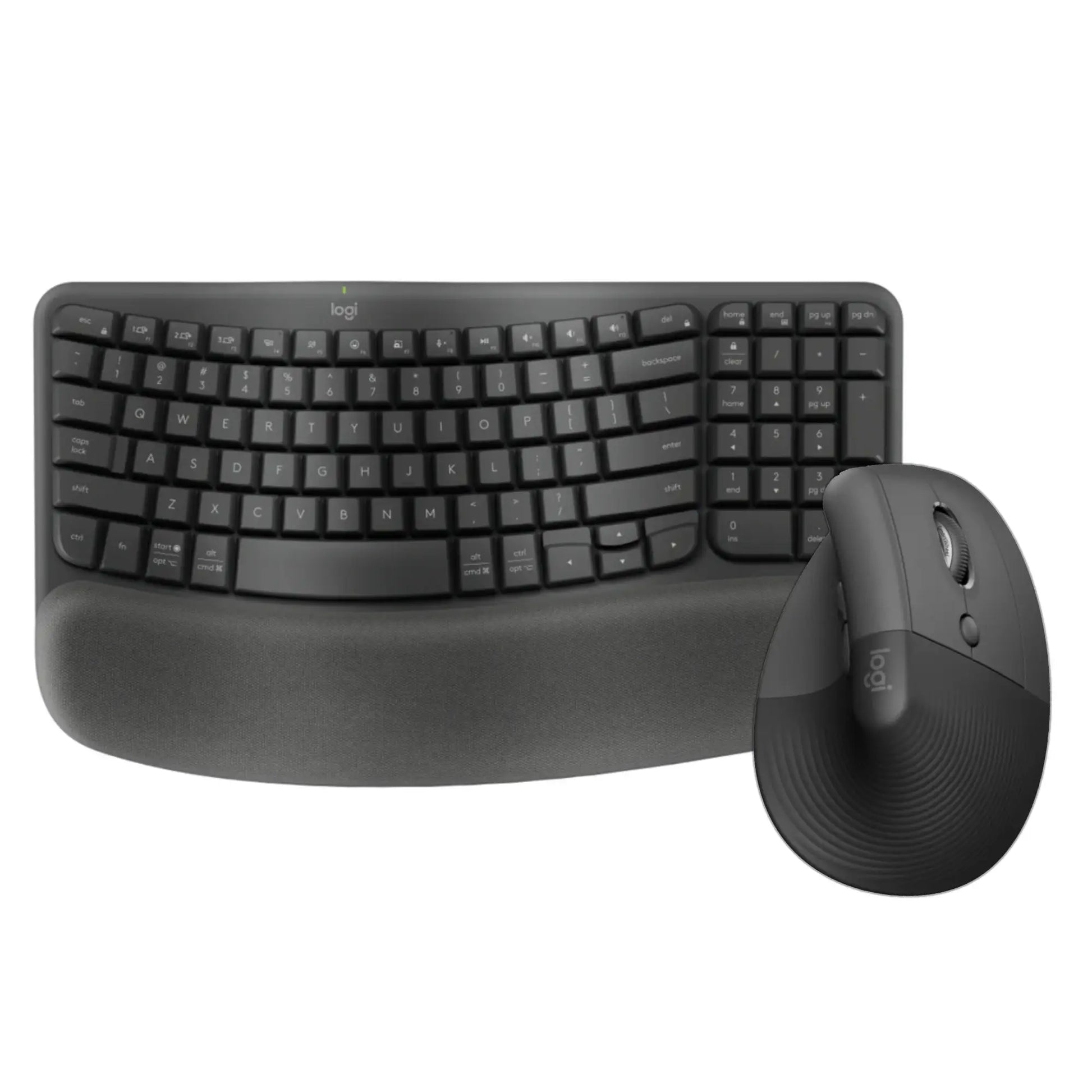 באנדל סט אלחוטי ארגונומי - Logitech