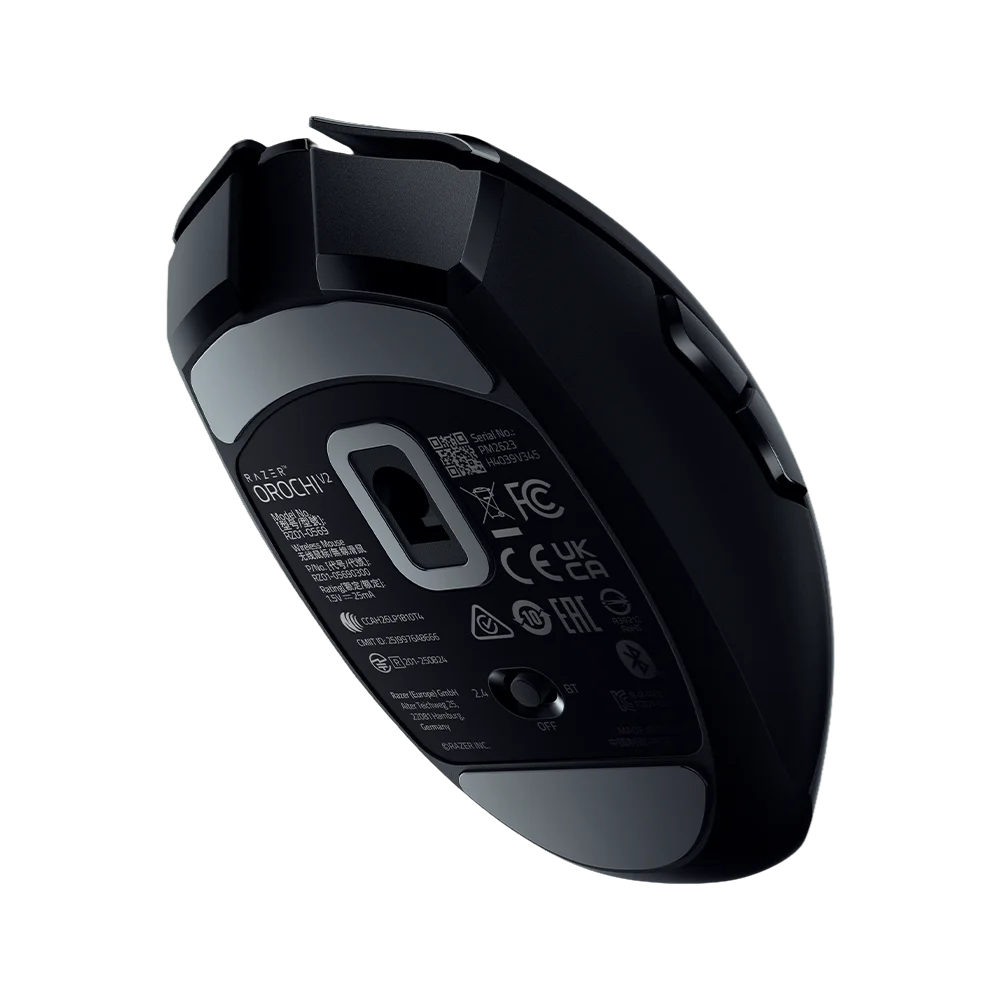 עכבר גיימינג אלחוטי שחור RAZER OROCHI V2 2026