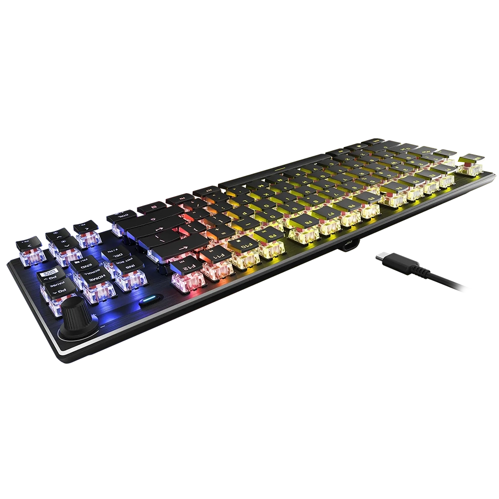 מקלדת מכנית קצרה TB VULCAN TKL RED-S