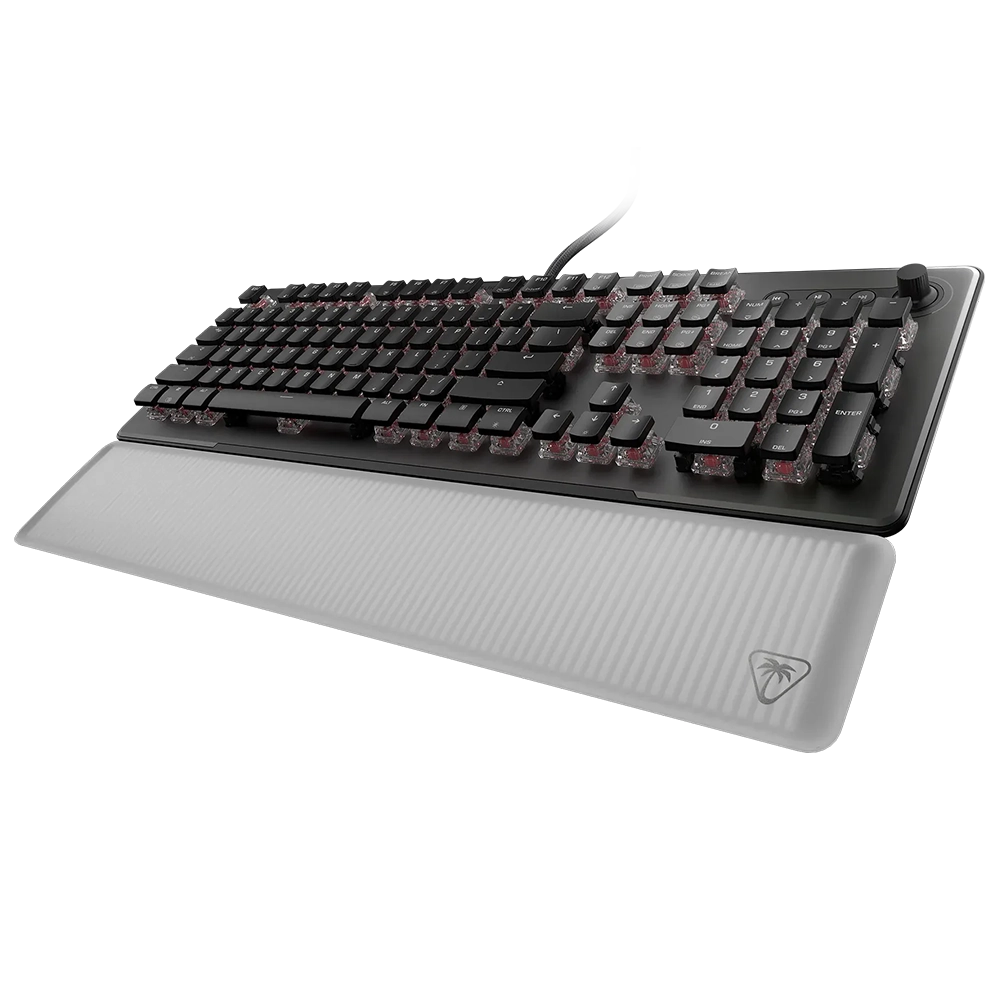 מקלדת מכנית שחור TB VULCAN II MAX RED-S