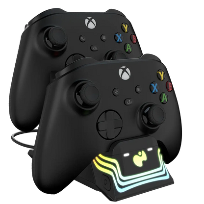באנדל XBOX SERIES X עם 2 בקרים ומטען לבקרים PDP