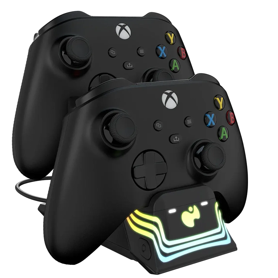 באנדל XBOX SERIES X עם 2 בקרים ומטען לבקרים PDP