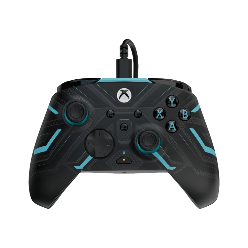 בקר גיימינג חוטי דגם PDP Rematch Glow Advanced Wired בצבע אפור מבית Turtle Beach