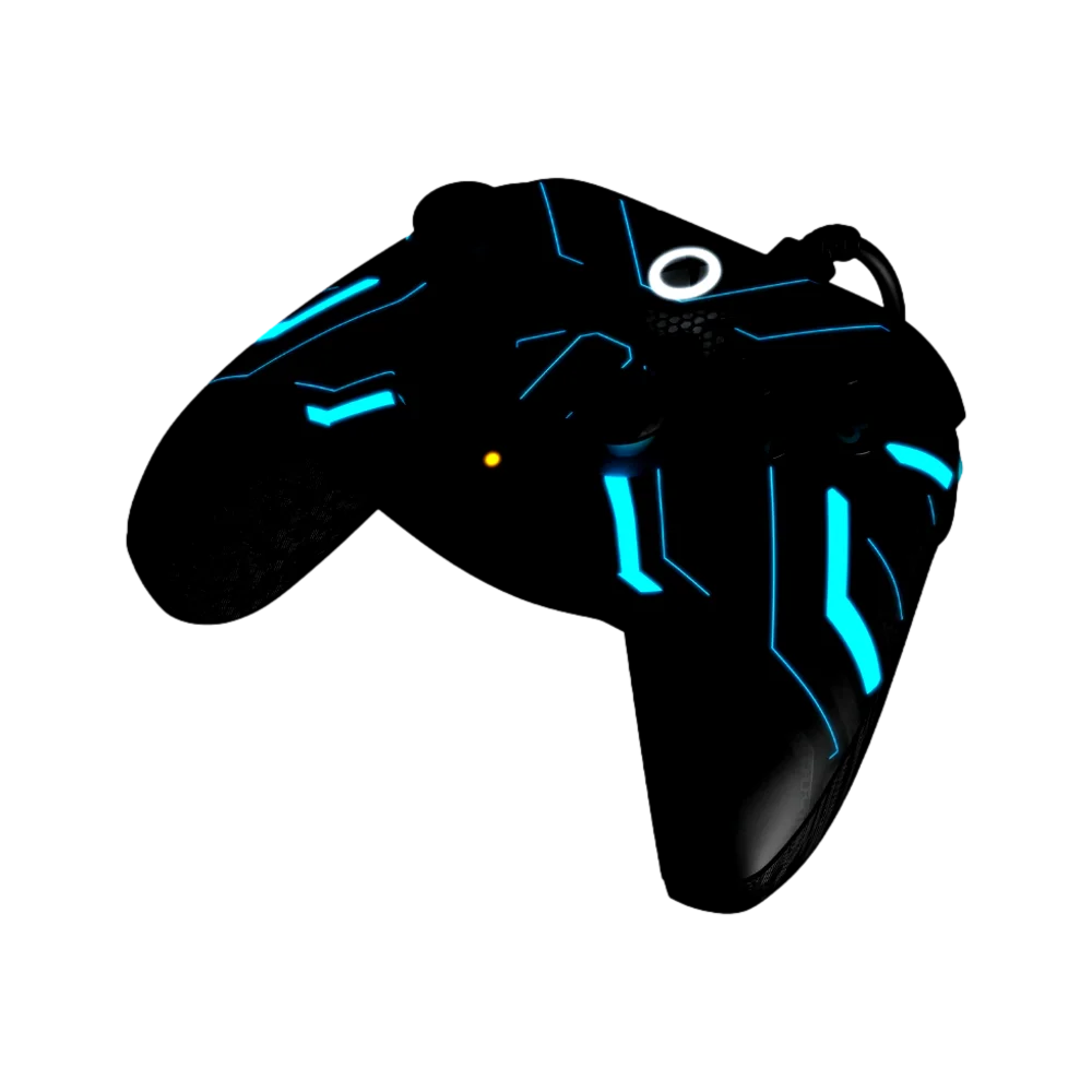 בקר גיימינג חוטי דגם PDP Rematch Glow Advanced Wired בצבע אפור מבית Turtle Beach