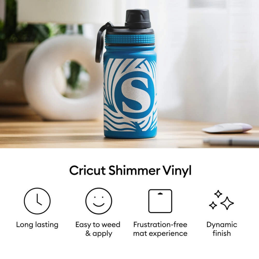 נייר ויניל (10 יח') קבוע - Cricut Shimmer Vinyl Party