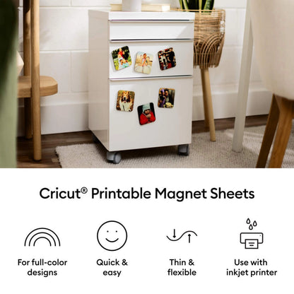 דפי מגנט (8 יח') Cricut Printable Magnet Sheets