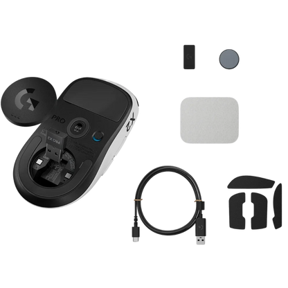 עכבר גיימינג Logitechg Pro X2 Superstrike Lunar Eclipse
