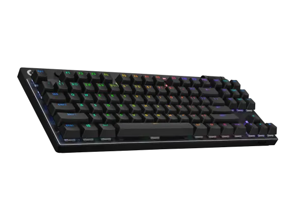 מקלדת גיימינג אלחוטית Logitech G Pro X TKL Lightspeed שחור