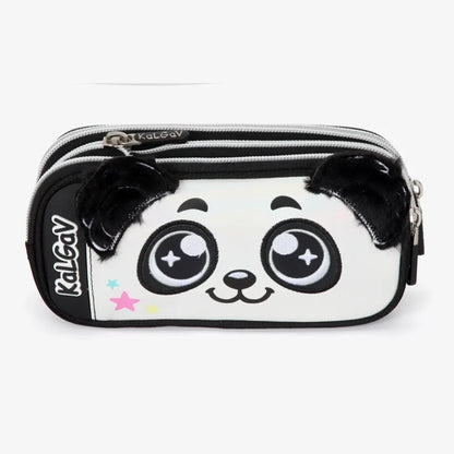 סט תיק טרולי אורטופדי וקלמר Itrolly Panda שחור/לבן