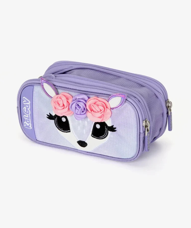 סט תיק טרולי אורטופדי וקלמר Itrolly Deer ורוד