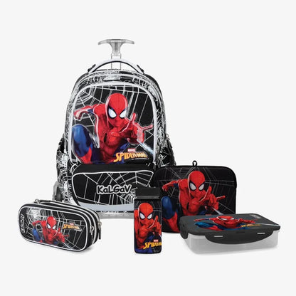סט Spiderman X-fix Trolly שחור