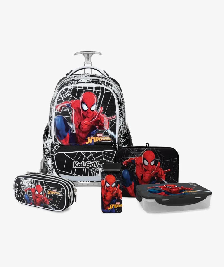 סט Spiderman X-fix Trolly שחור
