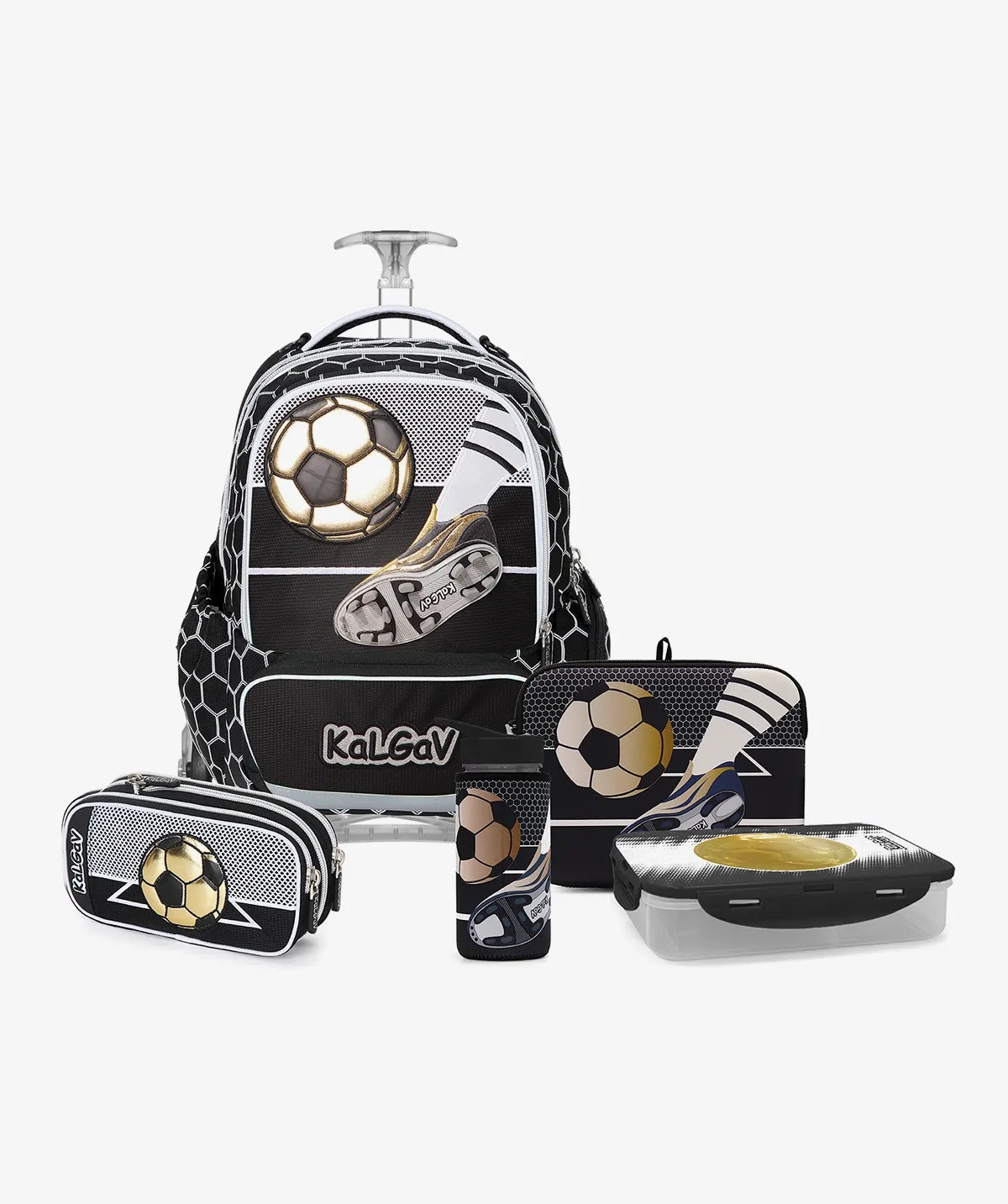 סט Soccer Game X-fix Trolly שחור