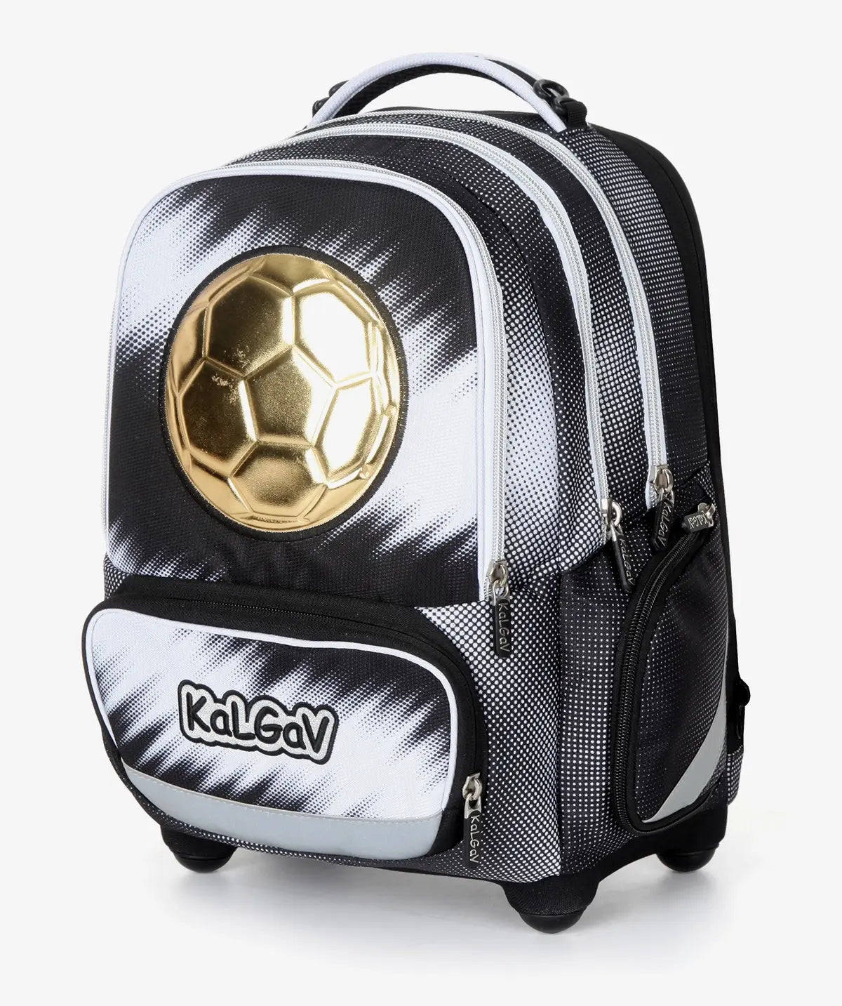 סט Soccer Ball X-fix Trolly שחור/לבן