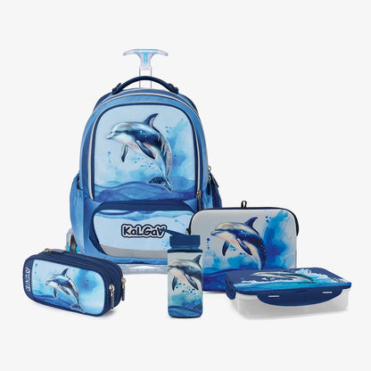 סט Dolphin X-fix Trolly כחול/גרדיאנט