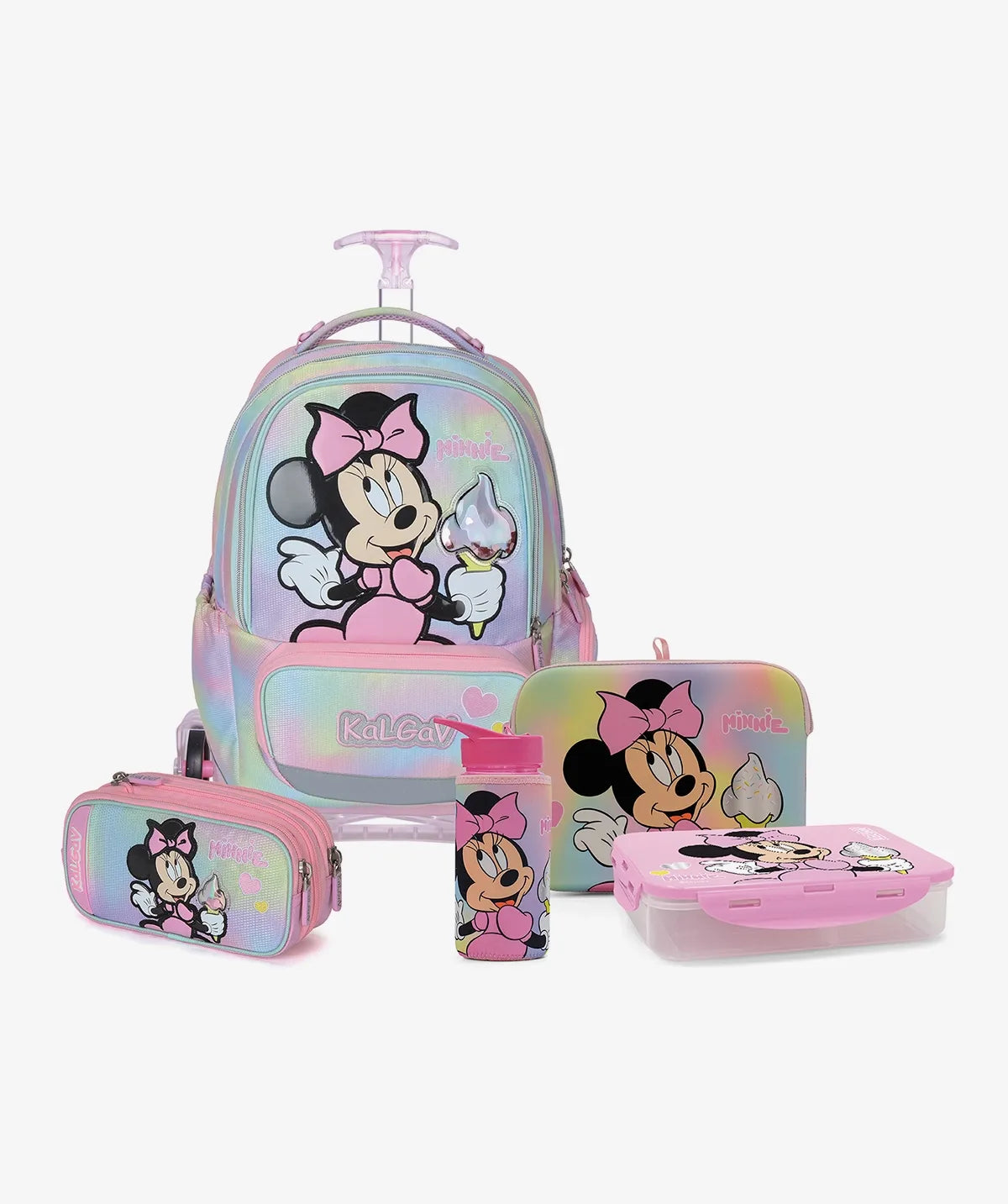 סט Minnie Mouse X-fix Trolly ורוד