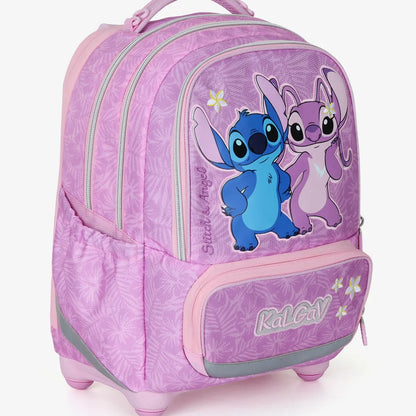 סט Stitch Couple X-fix Trolly ורוד